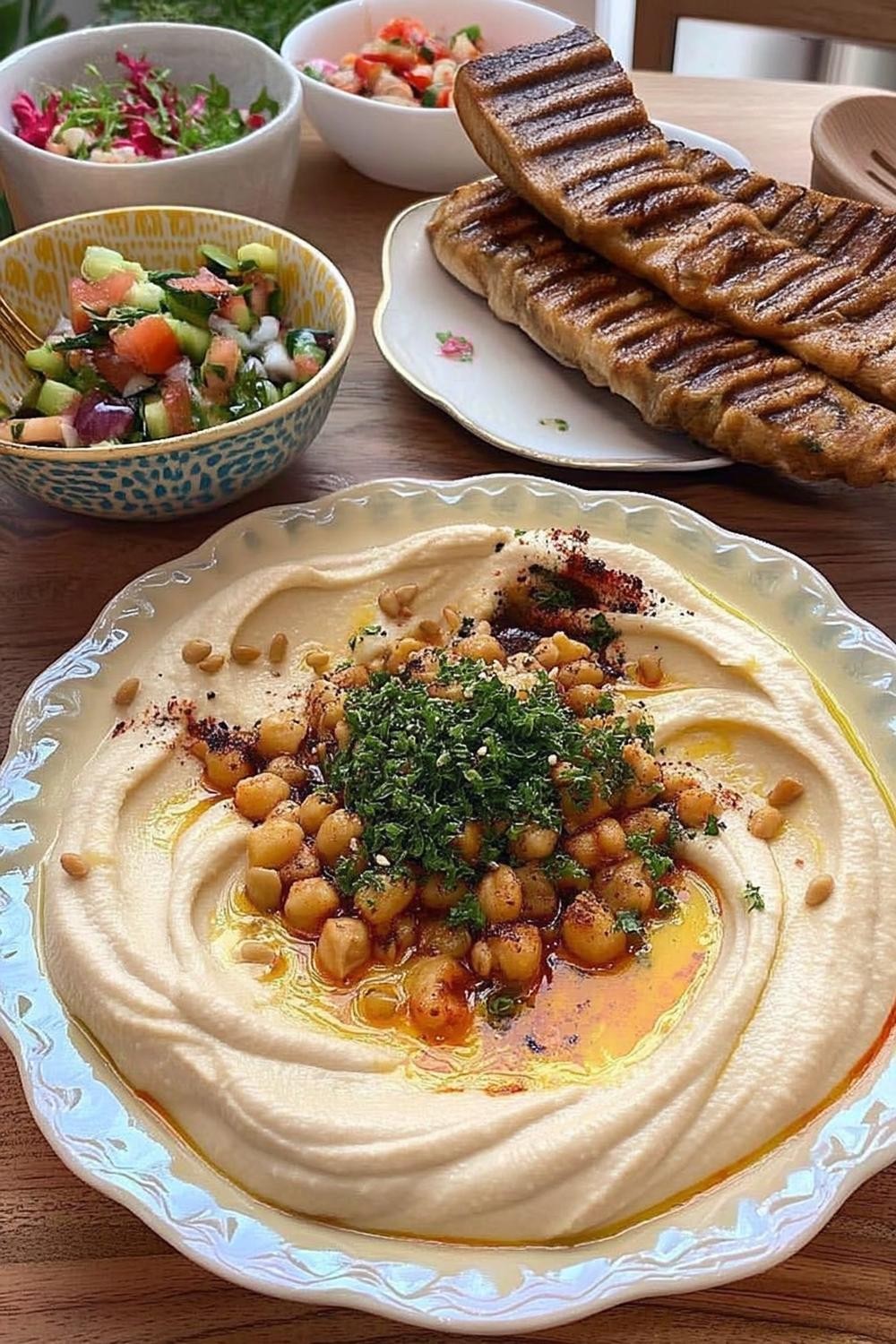 Complete Mezze met Kikkererwten
