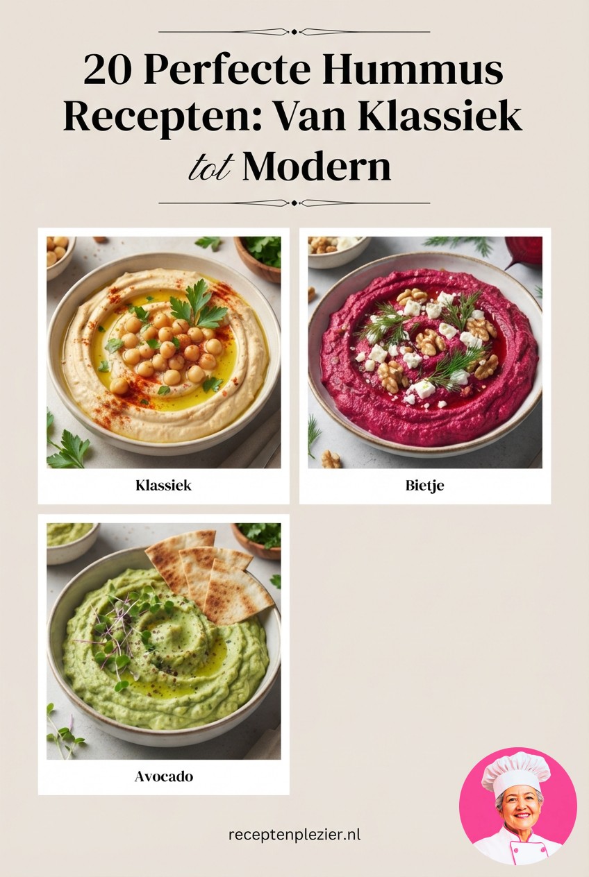 20 Perfecte Hummus Recepten: Van Klassiek tot Modern