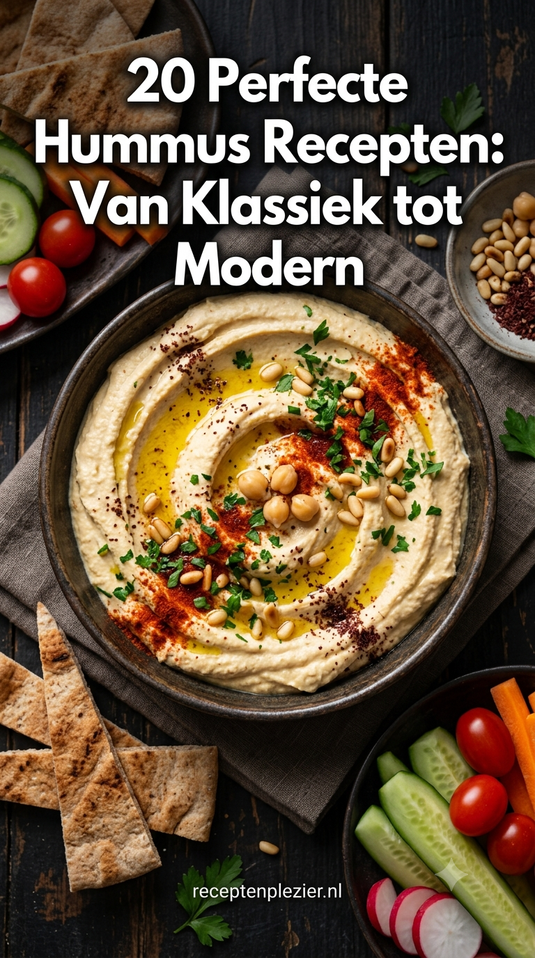 20 Perfecte Hummus Recepten: Van Klassiek tot Modern