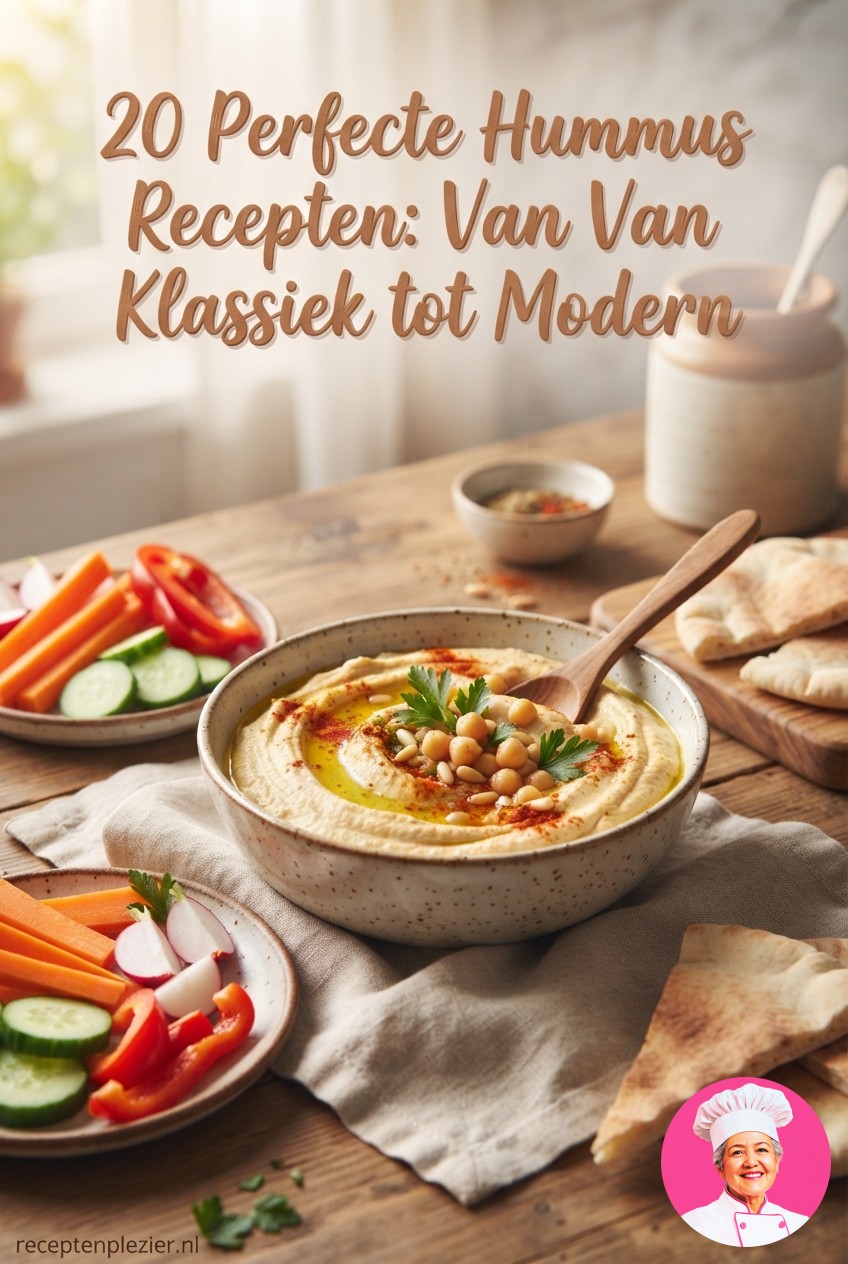 20 Perfecte Hummus Recepten: Van Klassiek tot Modern