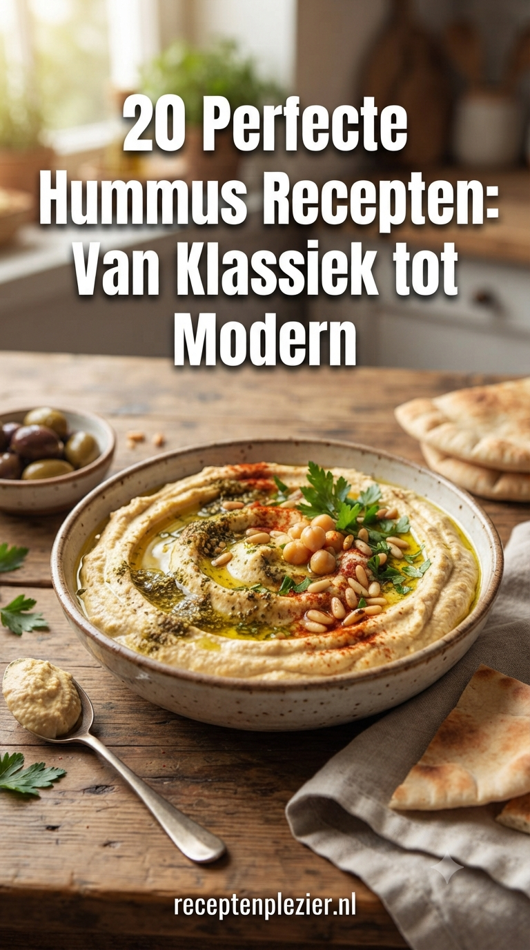 20 Perfecte Hummus Recepten: Van Klassiek tot Modern