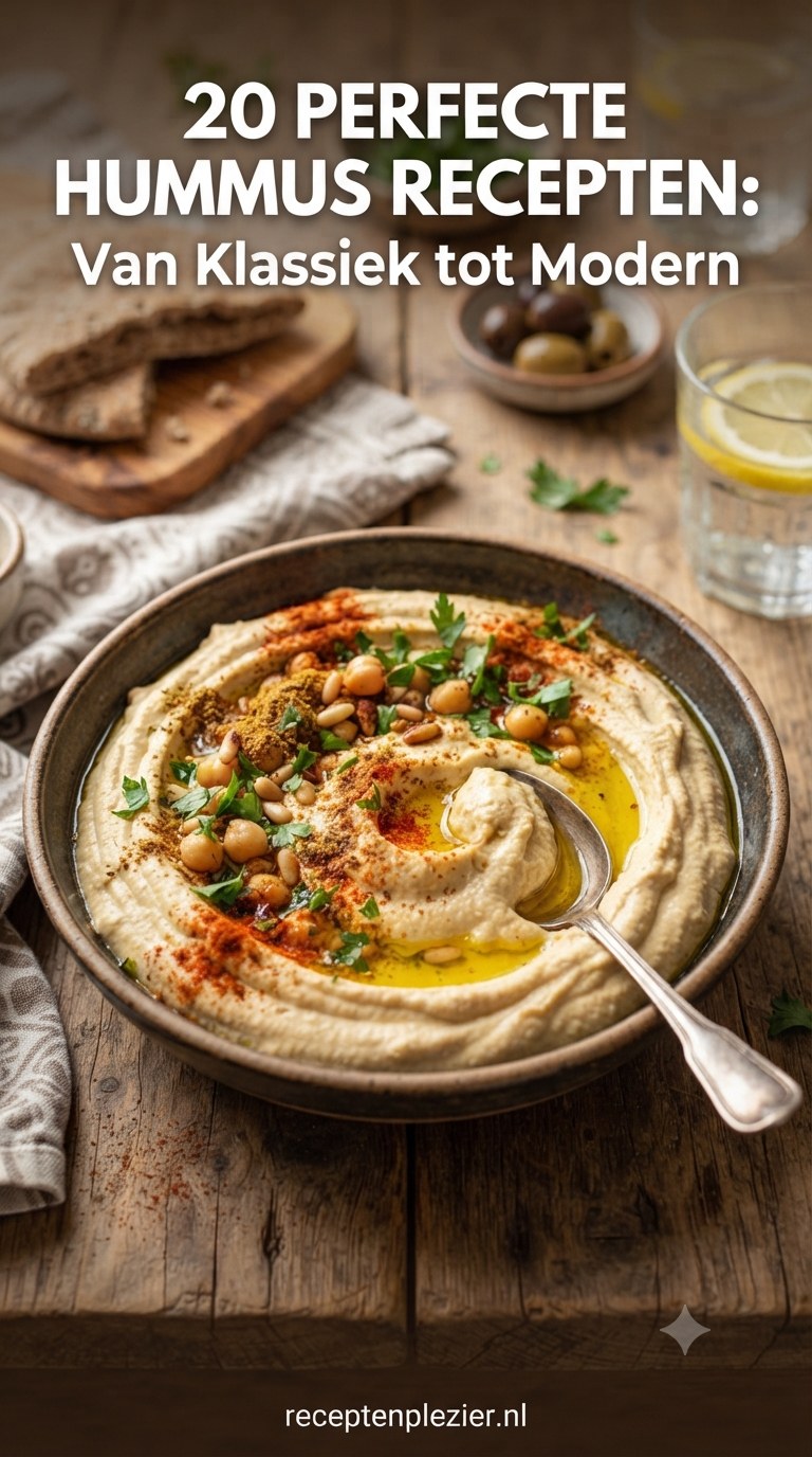 20 Perfecte Hummus Recepten: Van Klassiek tot Modern