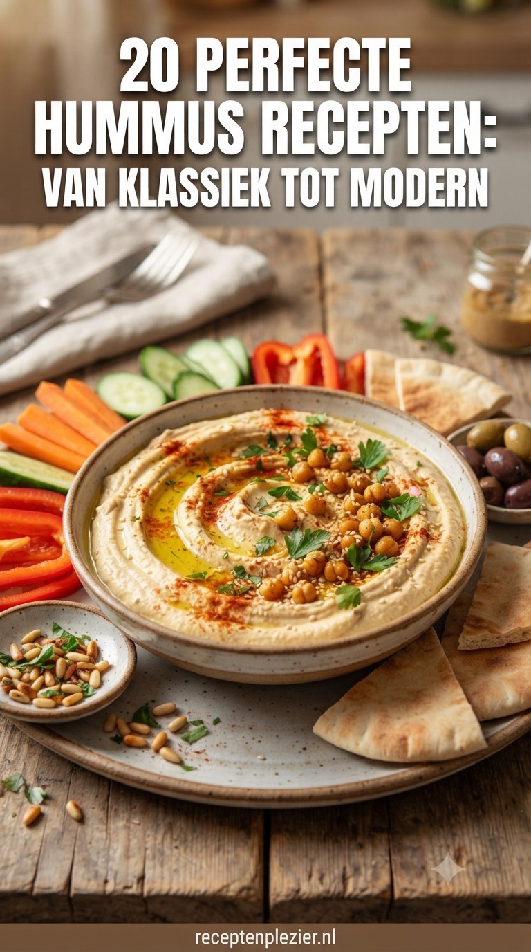 20 Perfecte Hummus Recepten: Van Klassiek tot Modern