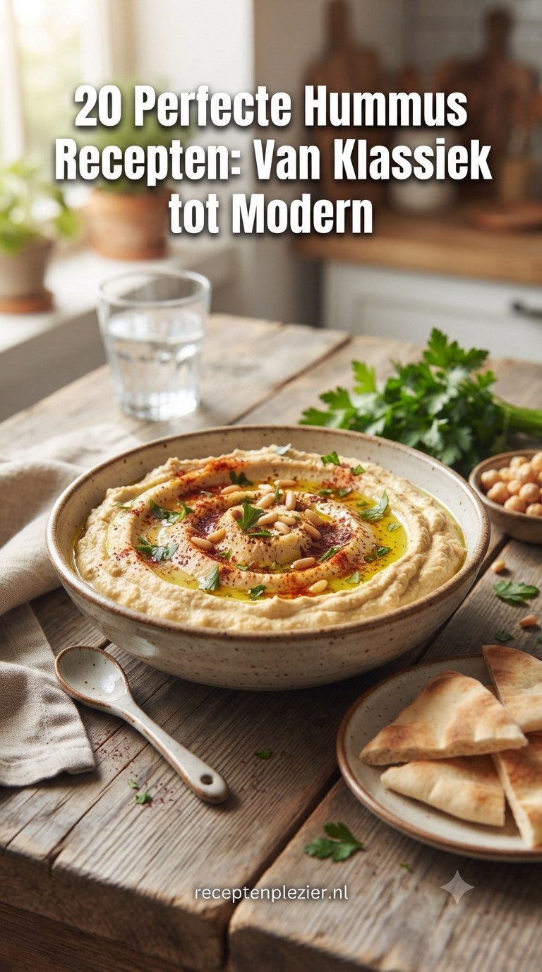 20 Perfecte Hummus Recepten: Van Klassiek tot Modern