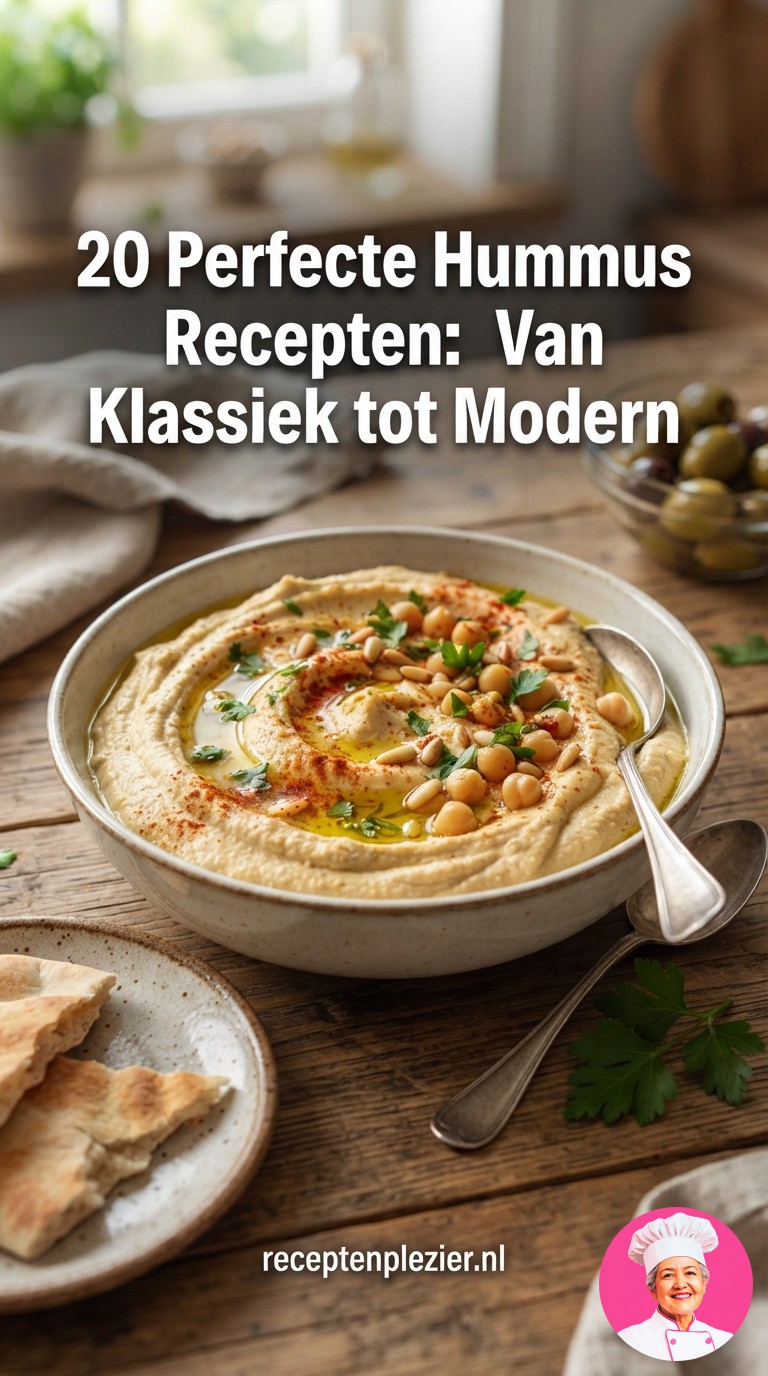 20 Perfecte Hummus Recepten: Van Klassiek tot Modern