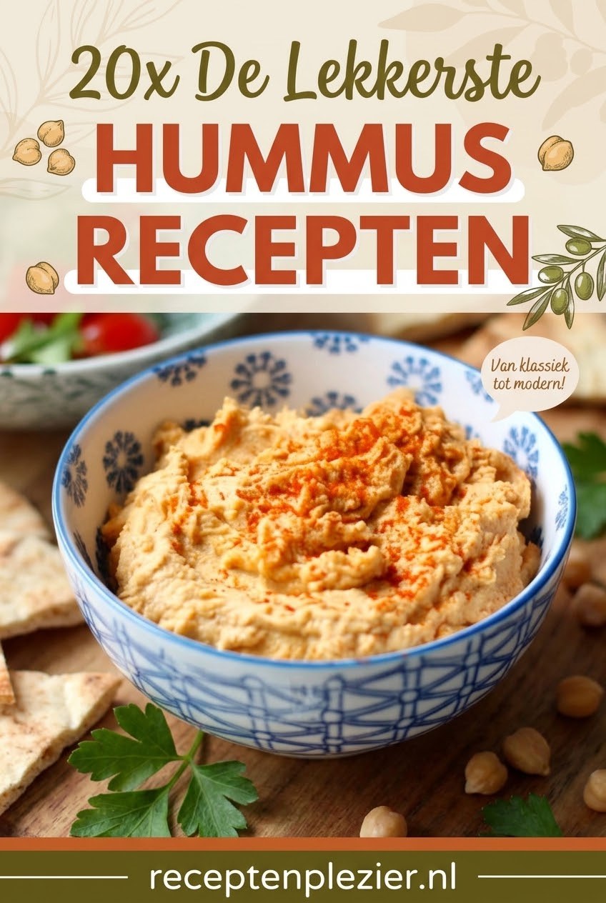 20x De Lekkerste Hummus Recepten
