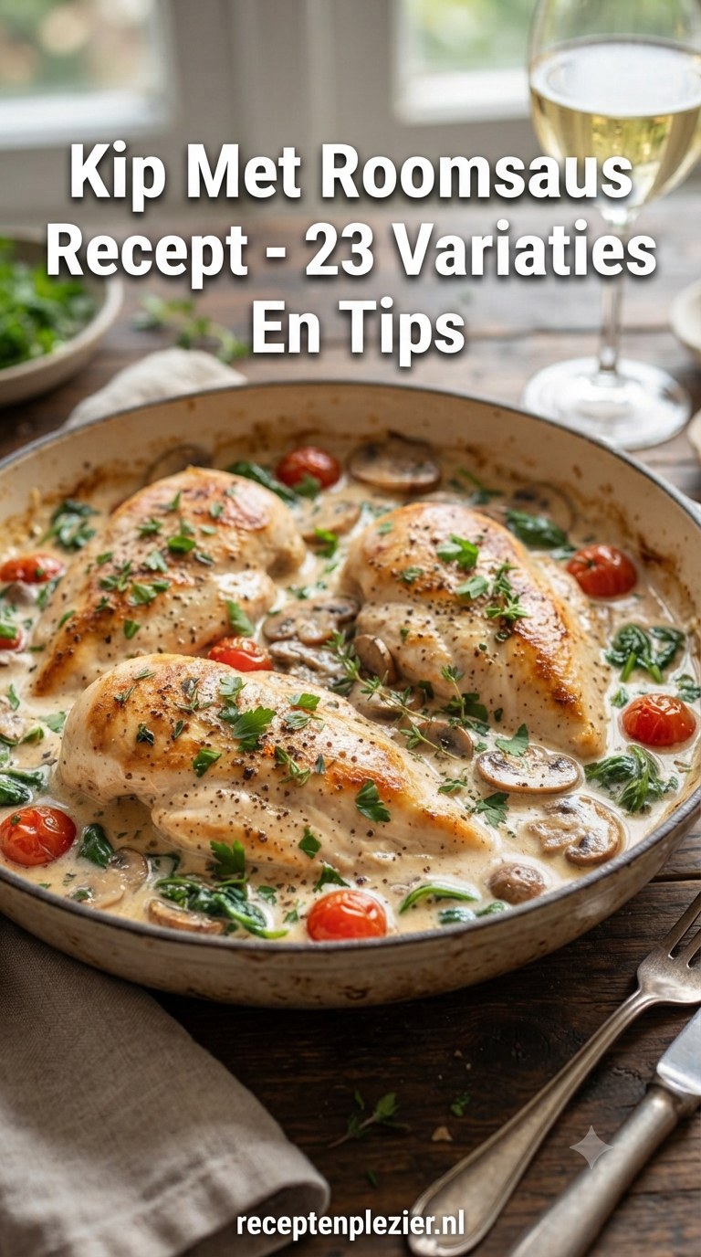 Kip Met Roomsaus Recept - 23 Variaties En Tips