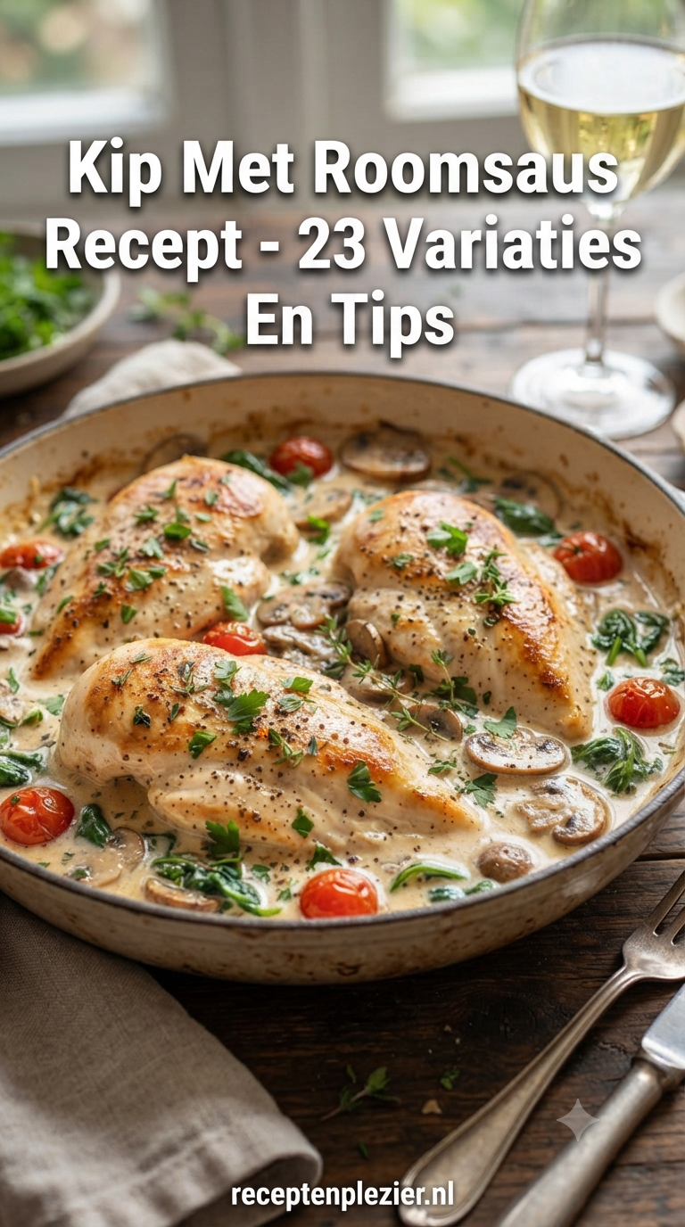 Kip Met Roomsaus Recept - 23 Variaties En Tips