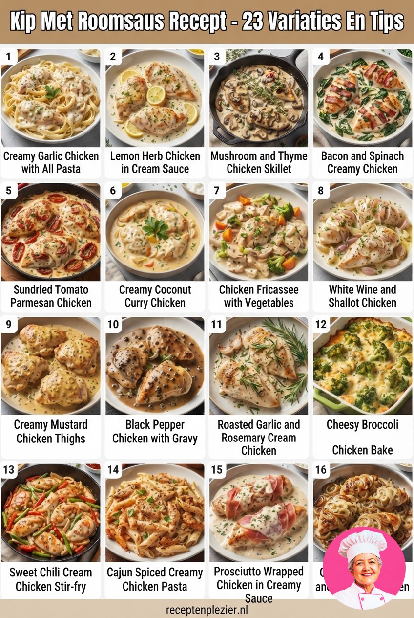 Kip Met Roomsaus Recept - 23 Variaties En Tips