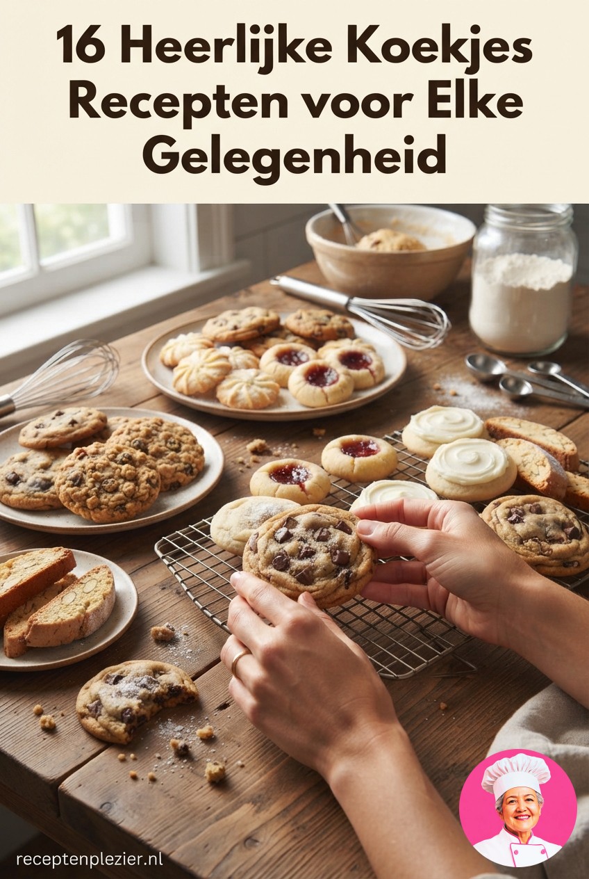 16 Heerlijke Koekjes Recepten voor Elke Gelegenheid