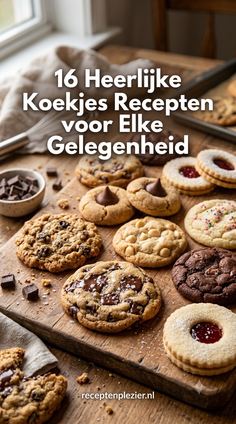 16 Heerlijke Koekjes Recepten voor Elke Gelegenheid