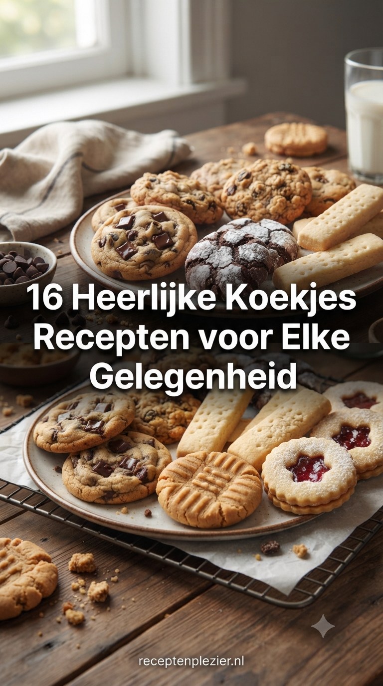 16 Heerlijke Koekjes Recepten voor Elke Gelegenheid