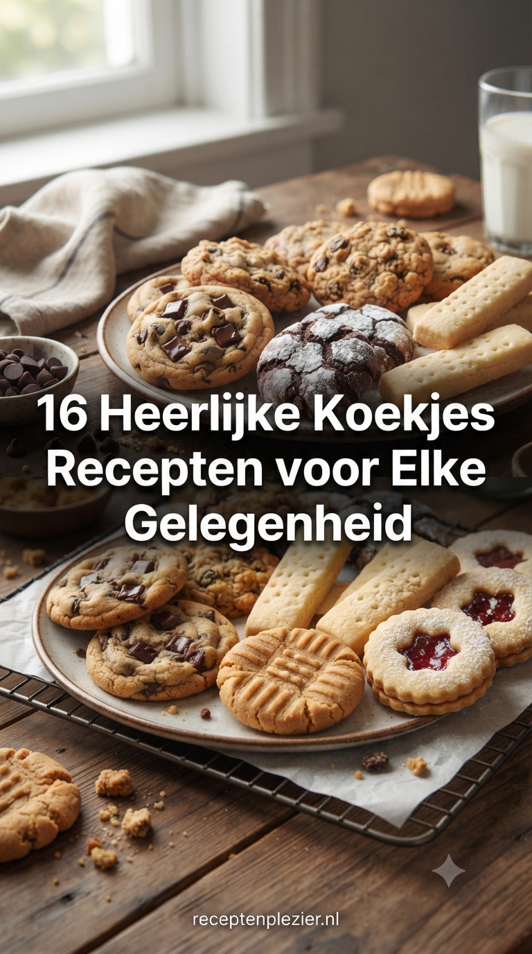16 Heerlijke Koekjes Recepten voor Elke Gelegenheid