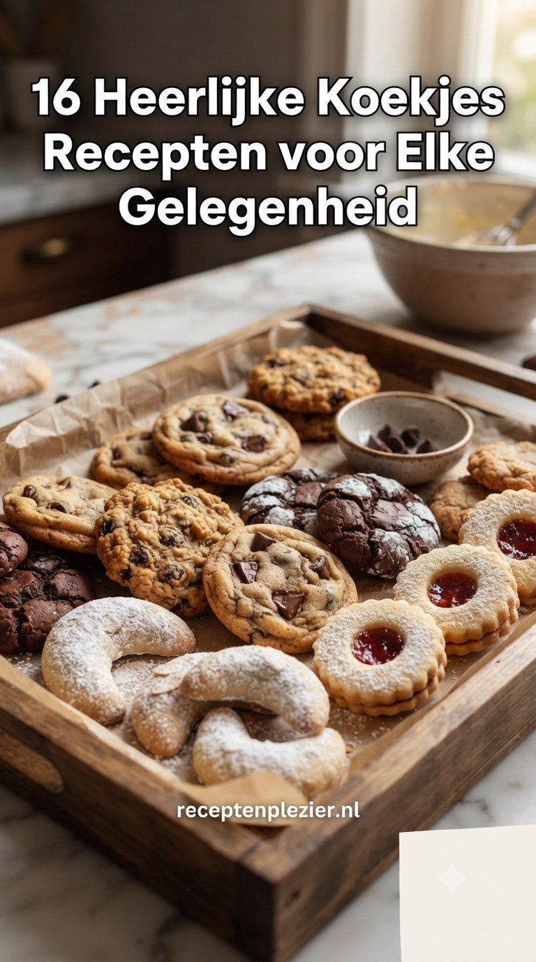 16 Heerlijke Koekjes Recepten voor Elke Gelegenheid