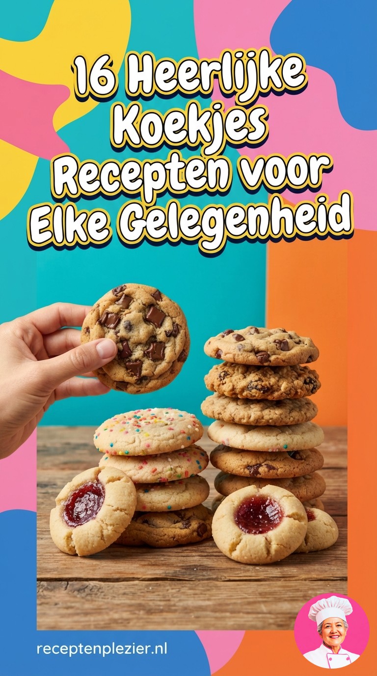 16 Heerlijke Koekjes Recepten voor Elke Gelegenheid
