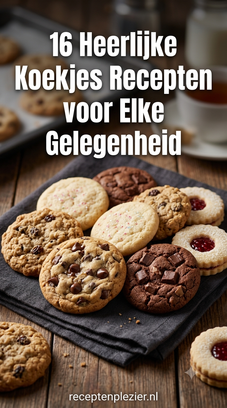 16 Heerlijke Koekjes Recepten voor Elke Gelegenheid