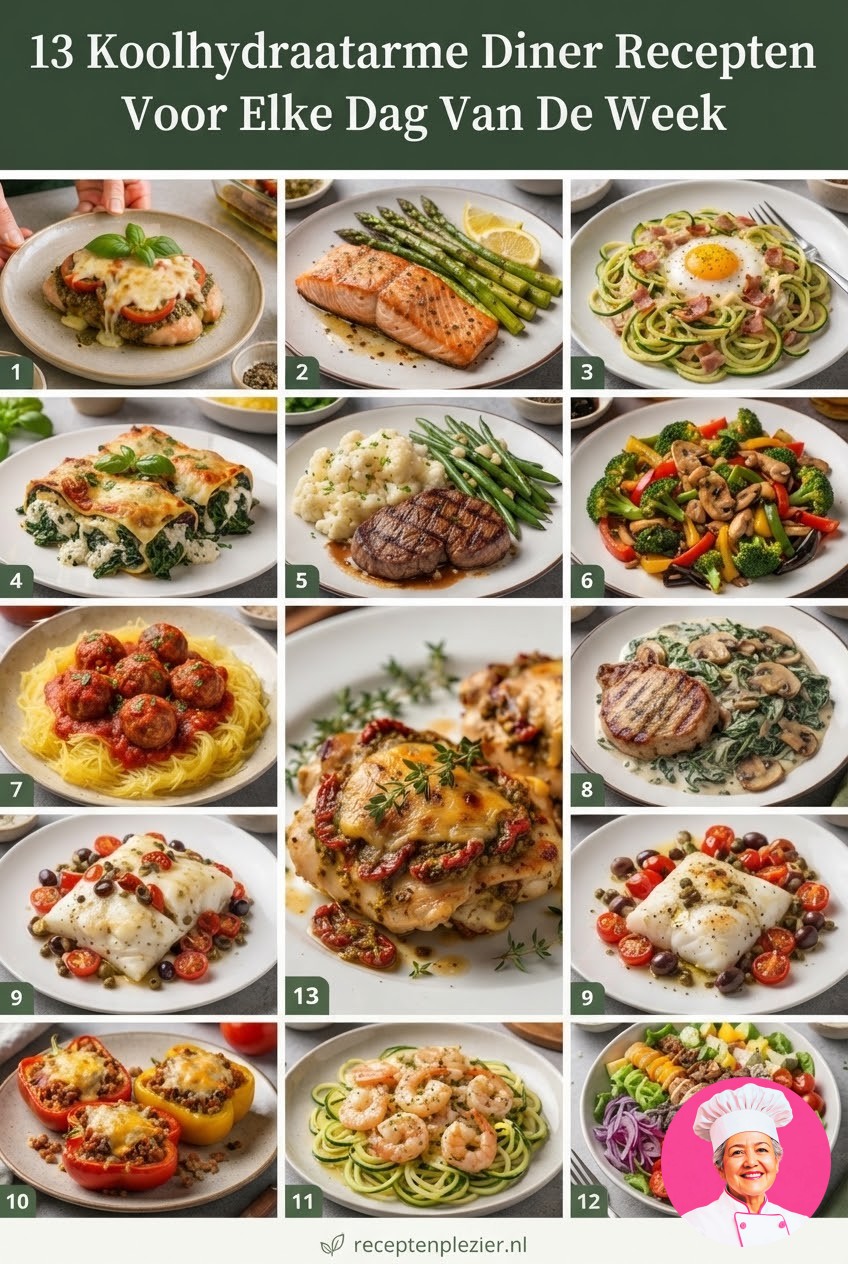13 Koolhydraatarme Diner Recepten Voor Elke Dag Van De Week