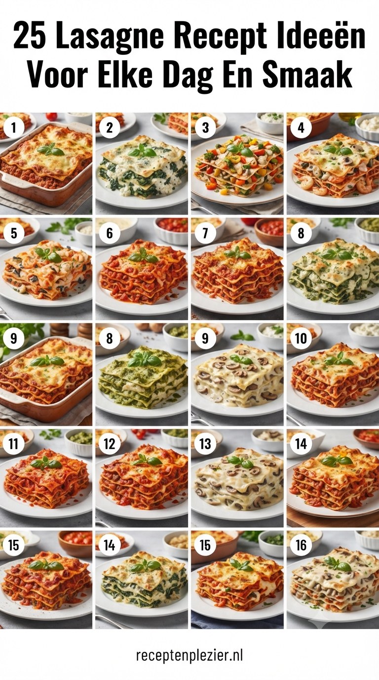 25 Lasagne Recept Ideeën Voor Elke Dag En Smaak