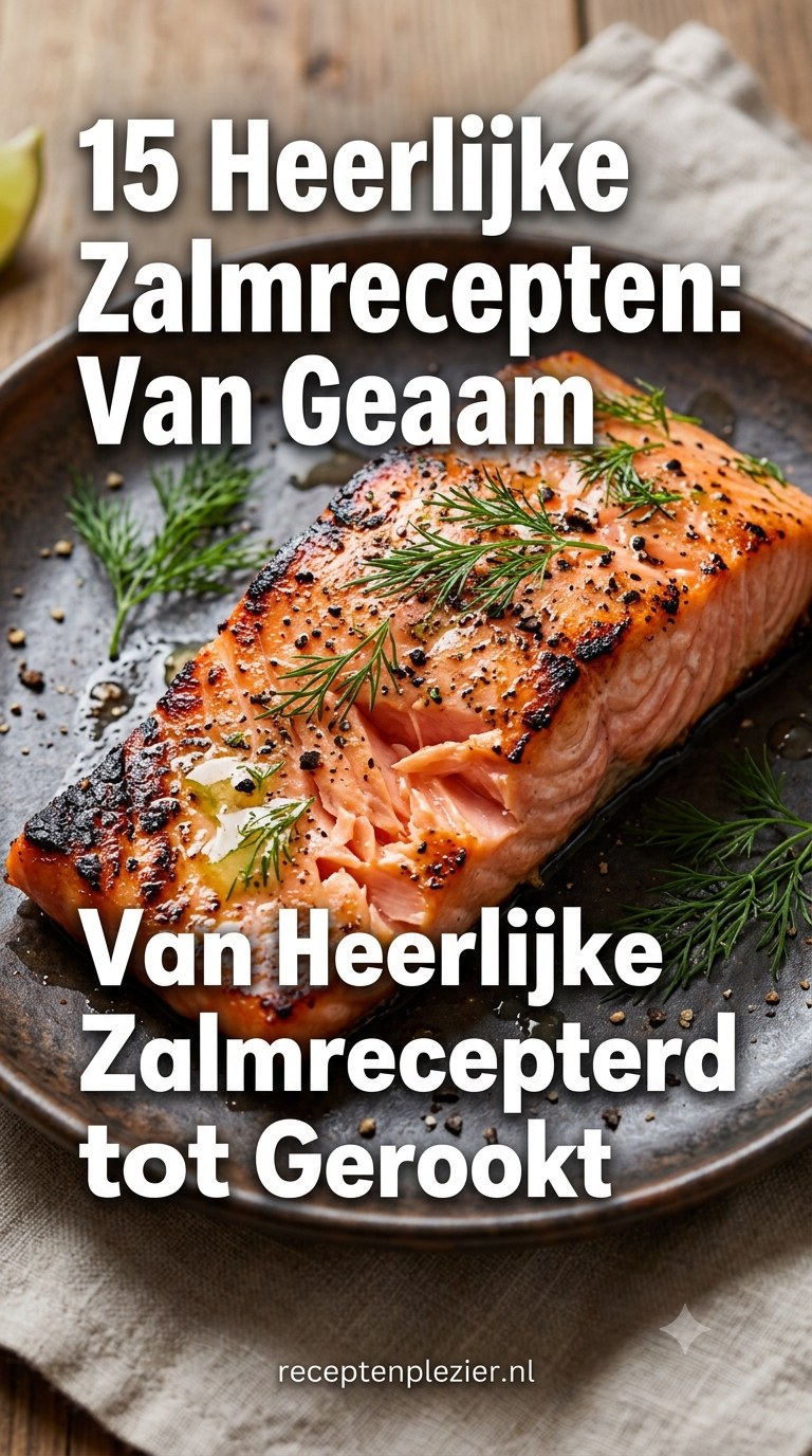 15 Heerlijke Zalmrecepten: Van Geroosterd tot Gerookt