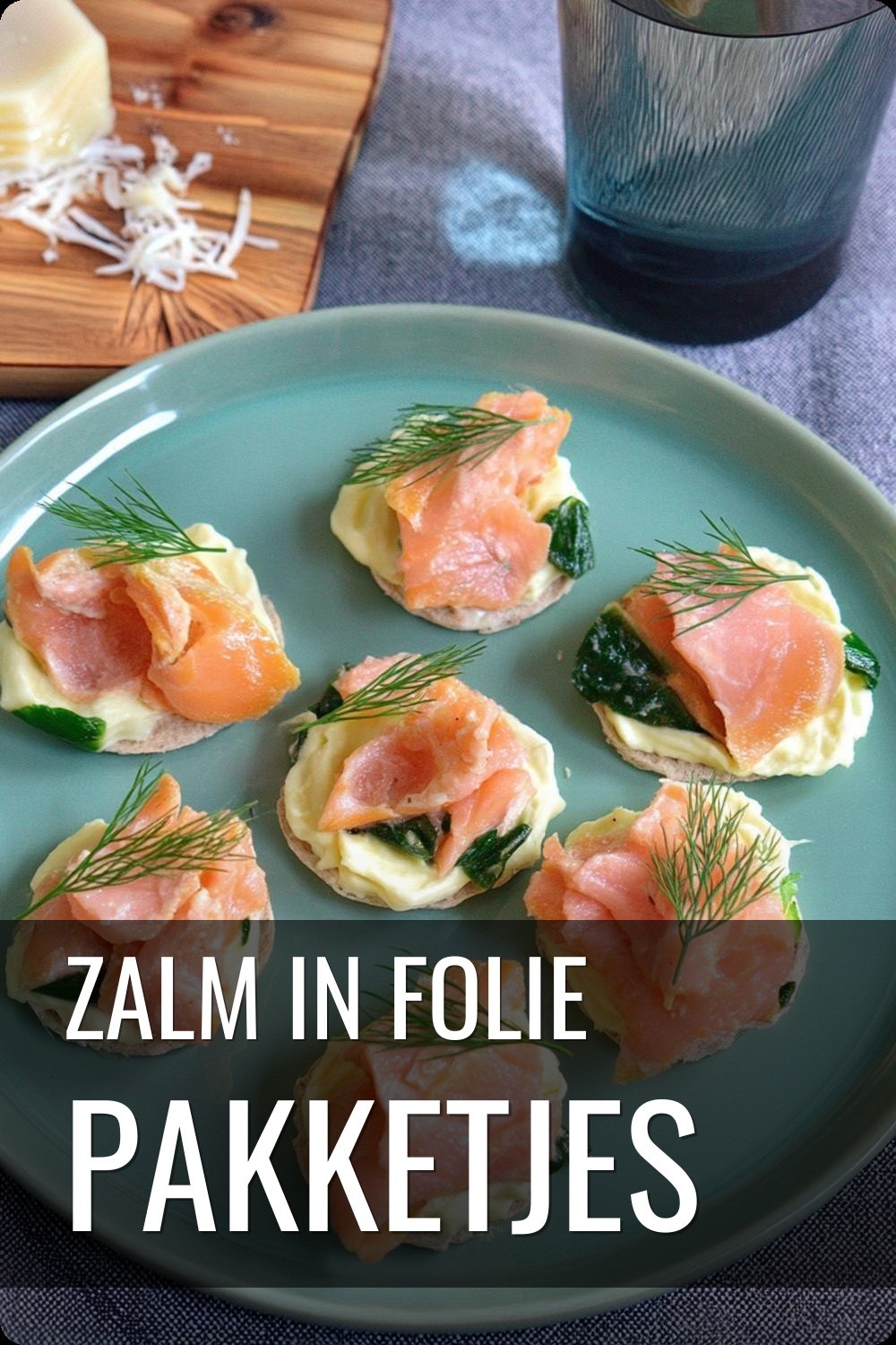 Zalm in folie pakketjes
