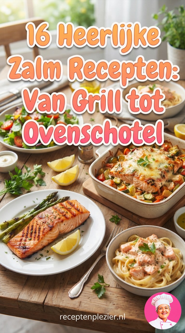 16 Heerlijke Zalm Recepten: Van Grill tot Ovenschotel