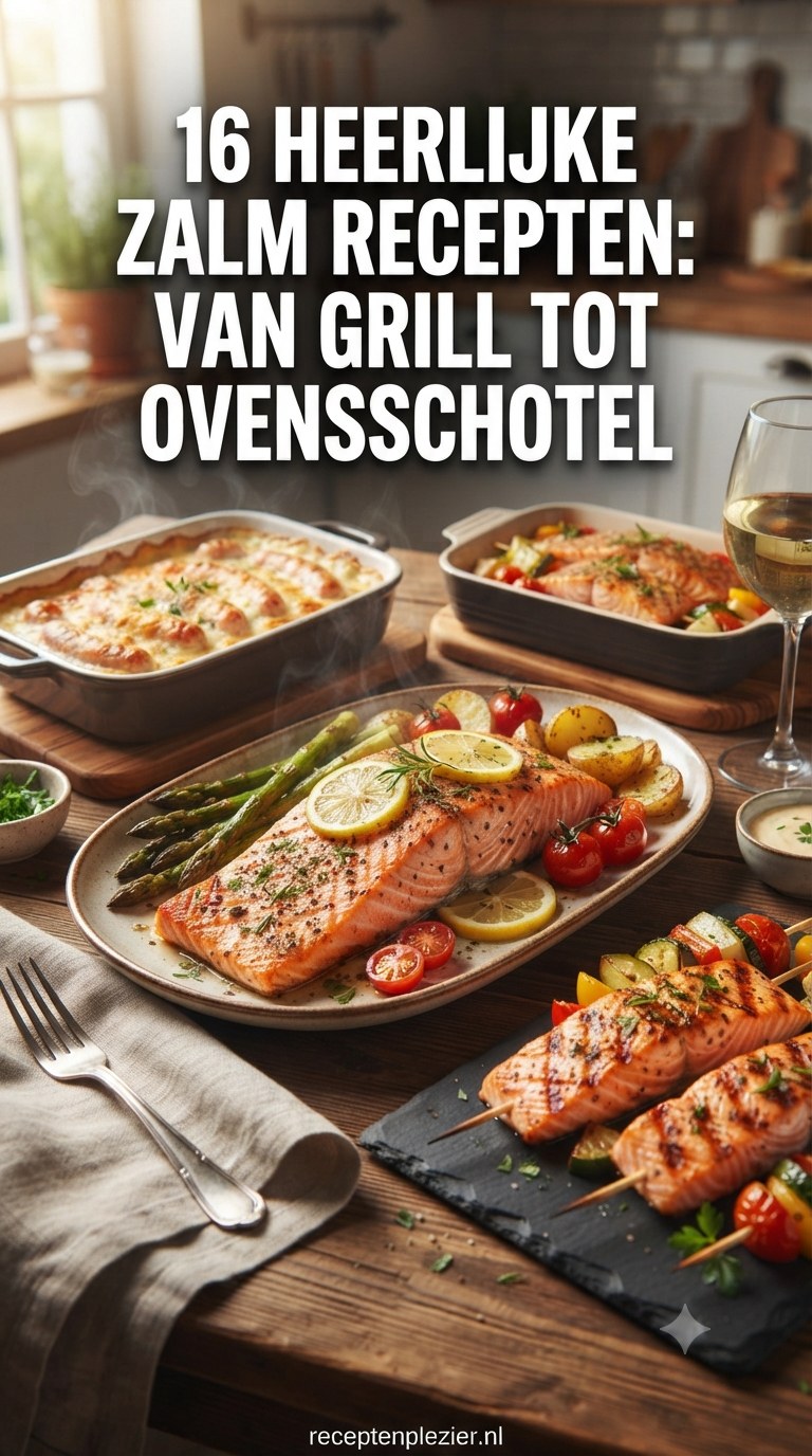 16 Heerlijke Zalm Recepten: Van Grill tot Ovenschotel