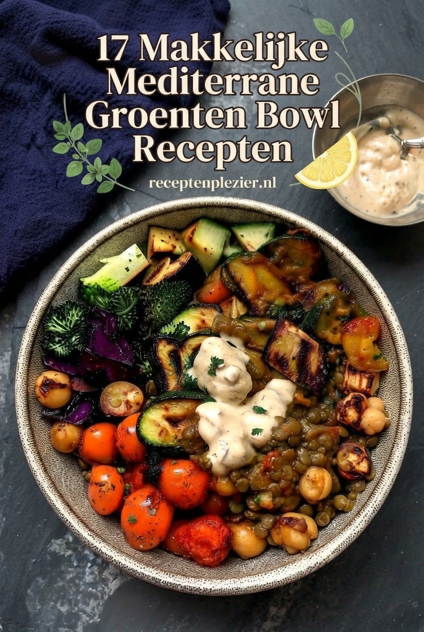 17 Makkelijke Mediterrane Groenten Bowl Recepten