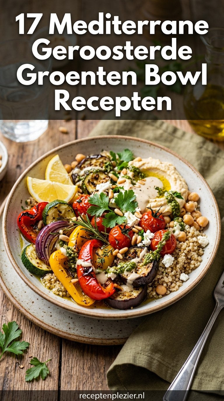 17 Mediterrane Geroosterde Groenten Bowl Recepten