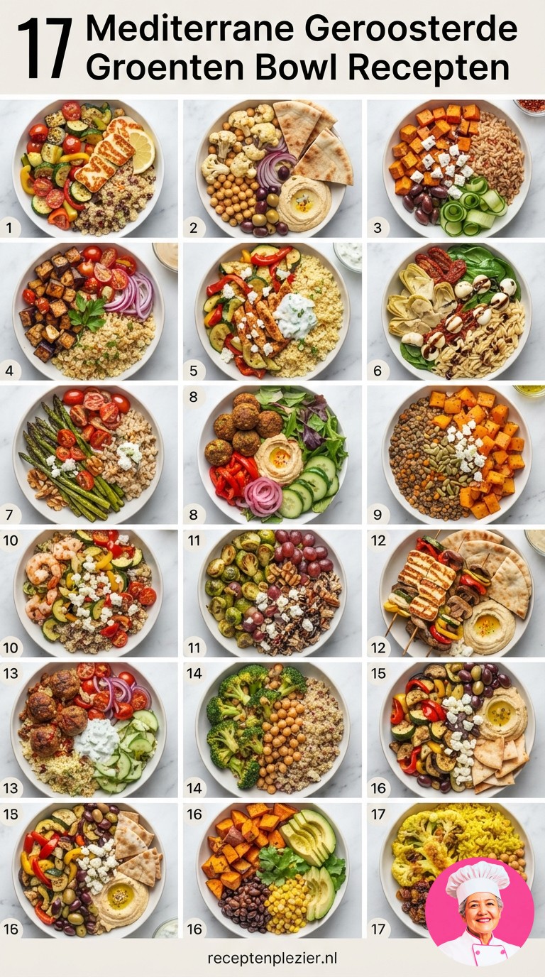 17 Mediterrane Geroosterde Groenten Bowl Recepten