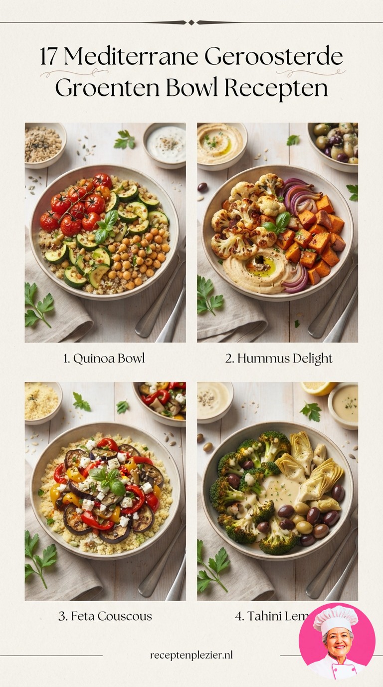 17 Mediterrane Geroosterde Groenten Bowl Recepten