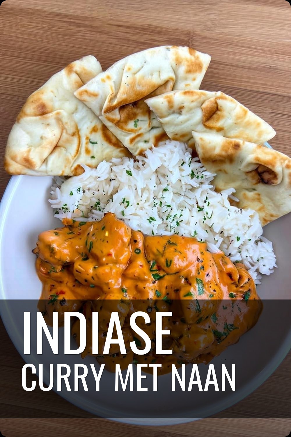 Indiase curry met naan