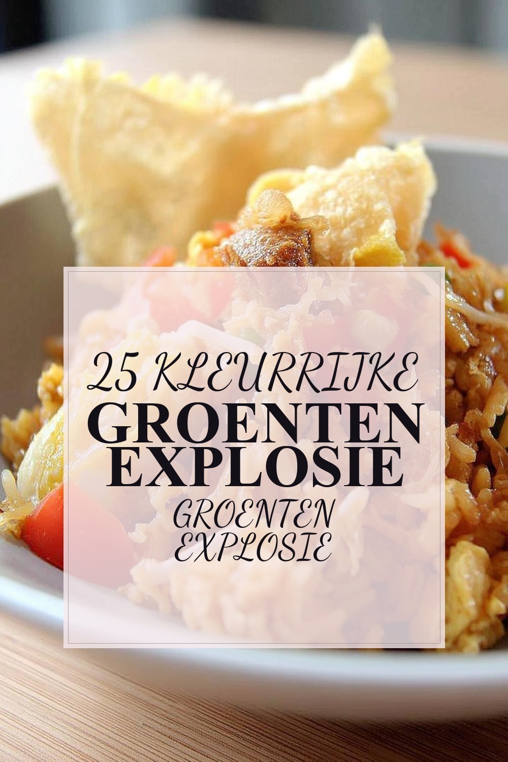 Kleurrijke Groenten Explosie