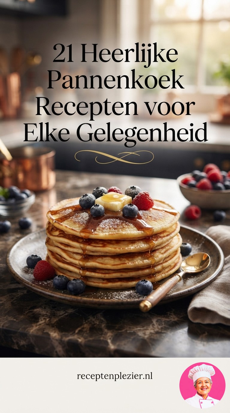 21 Heerlijke Pannenkoek Recepten voor Elke Gelegenheid