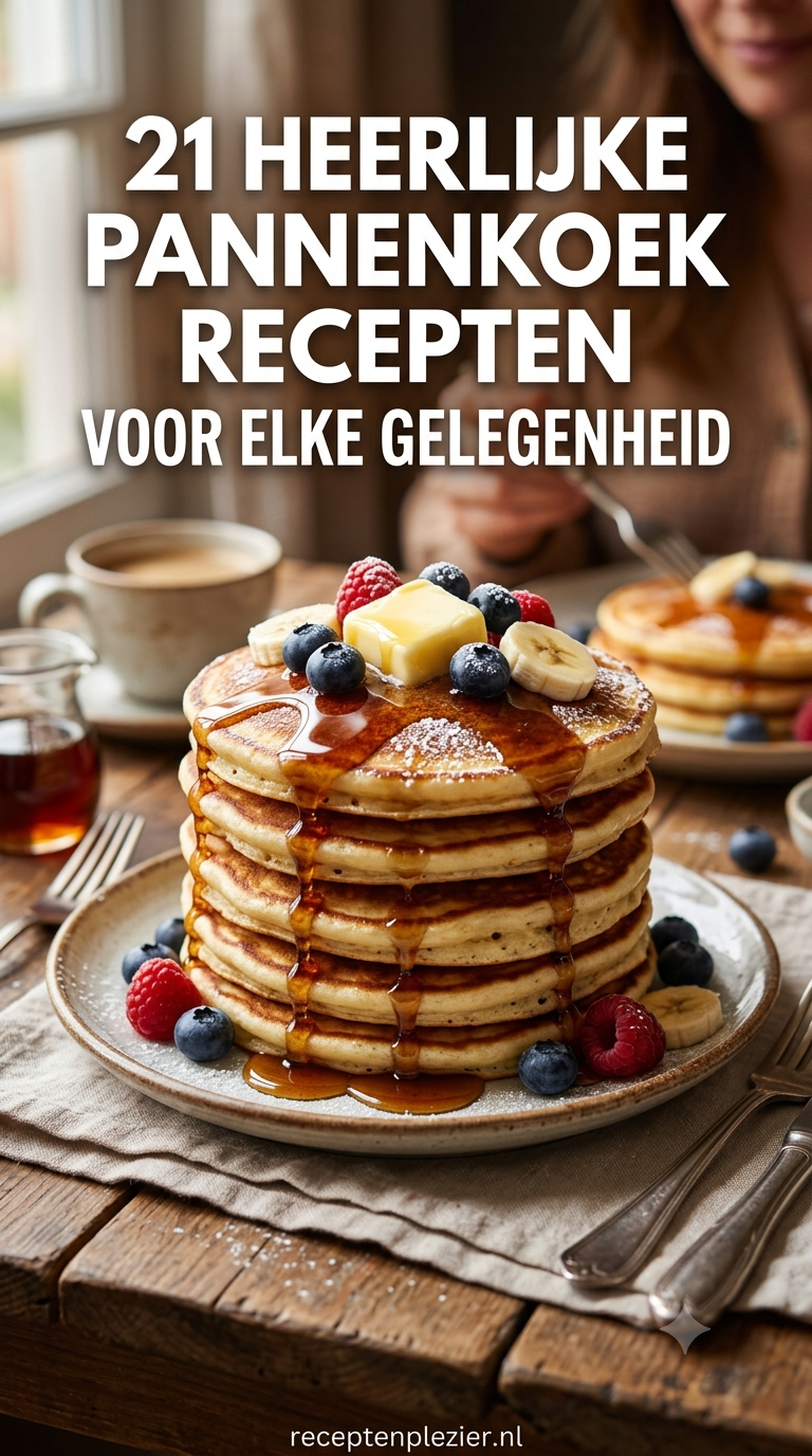 21 Heerlijke Pannenkoek Recepten voor Elke Gelegenheid