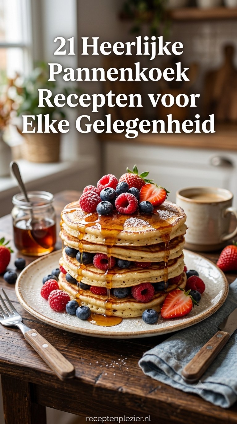 21 Heerlijke Pannenkoek Recepten voor Elke Gelegenheid