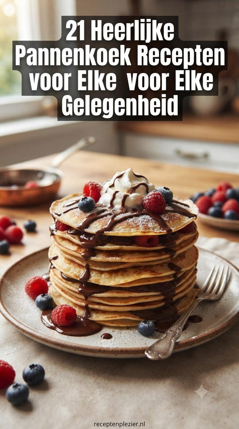 21 Heerlijke Pannenkoek Recepten voor Elke Gelegenheid
