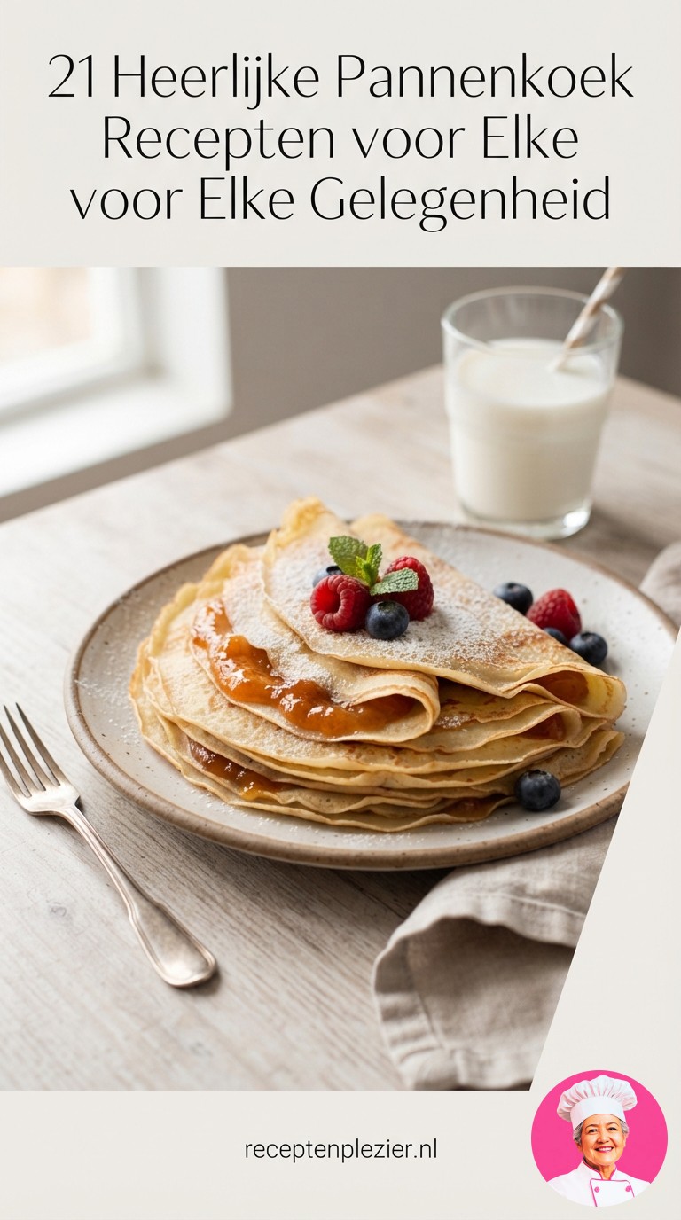 21 Heerlijke Pannenkoek Recepten voor Elke Gelegenheid