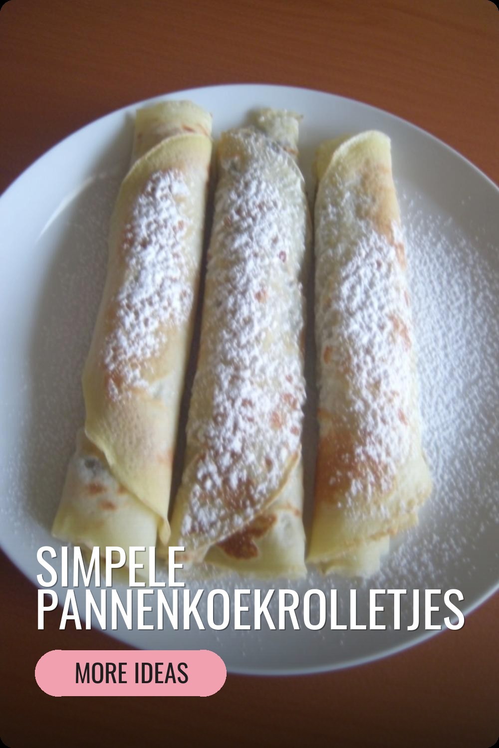 Simpele pannenkoekrolletjes