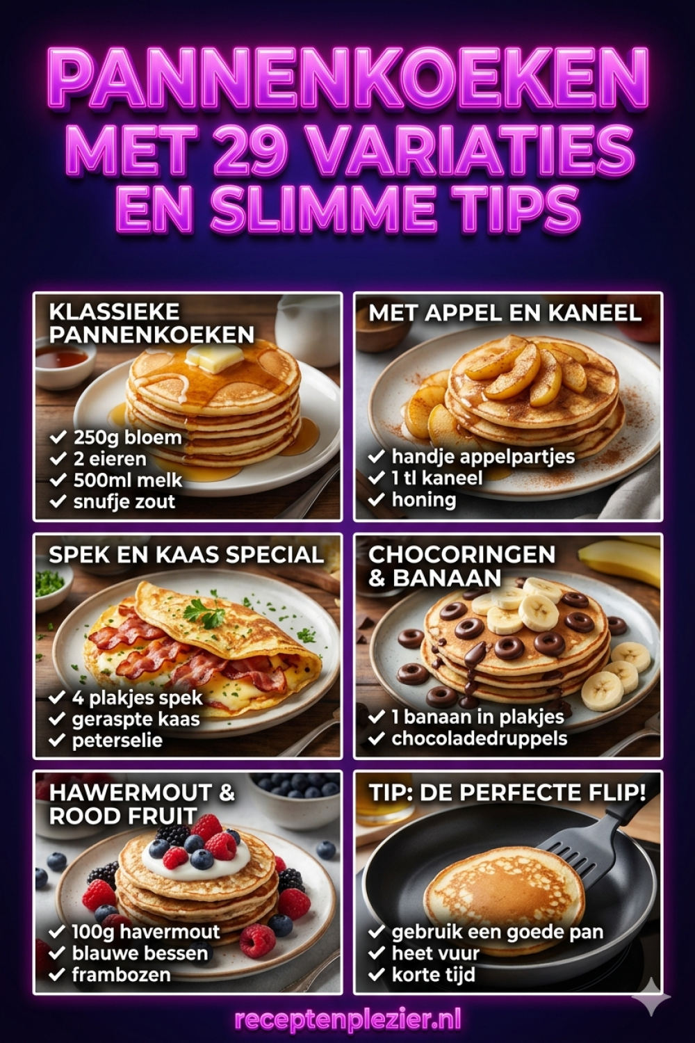 Pannenkoeken Recept - 29 Variaties En Slimme Tips