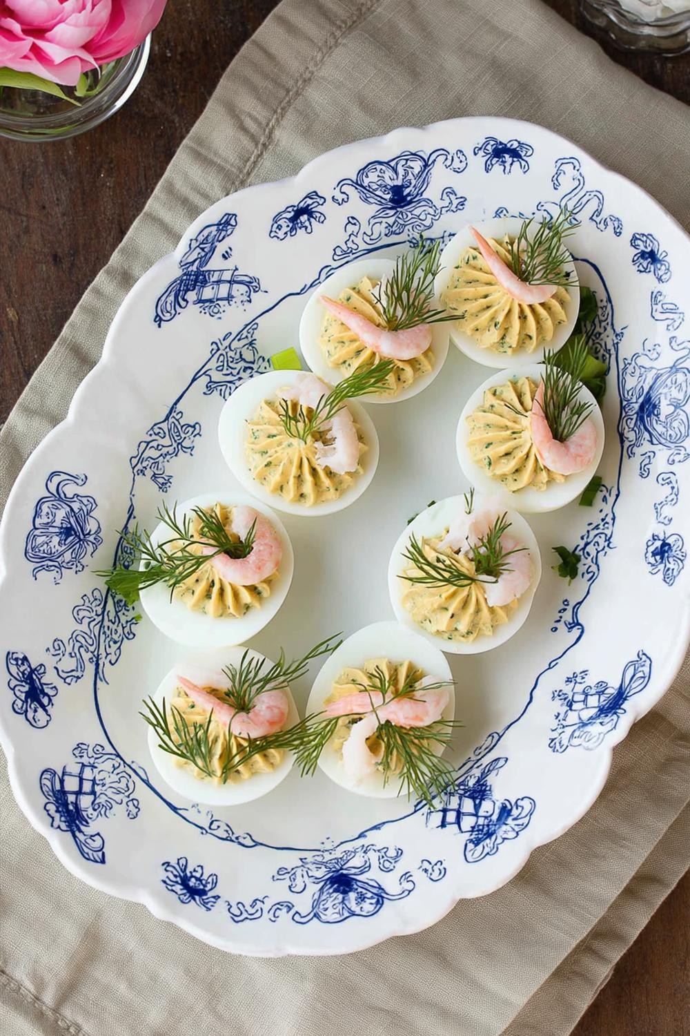 Klassieke gevulde eieren