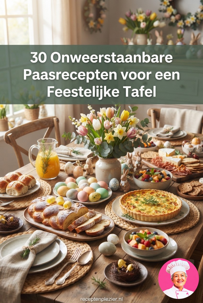 30 Onweerstaanbare Paasrecepten voor een Feestelijke Tafel