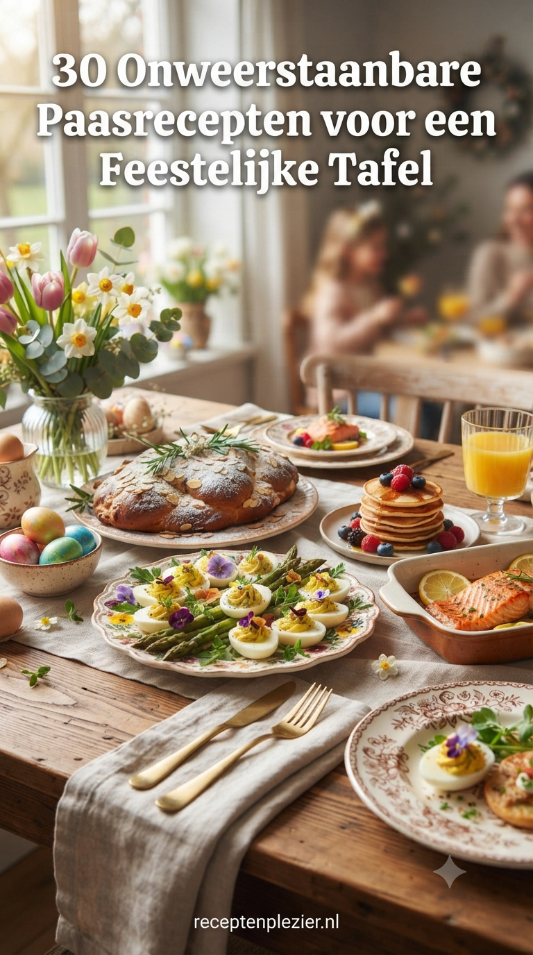 30 Onweerstaanbare Paasrecepten voor een Feestelijke Tafel