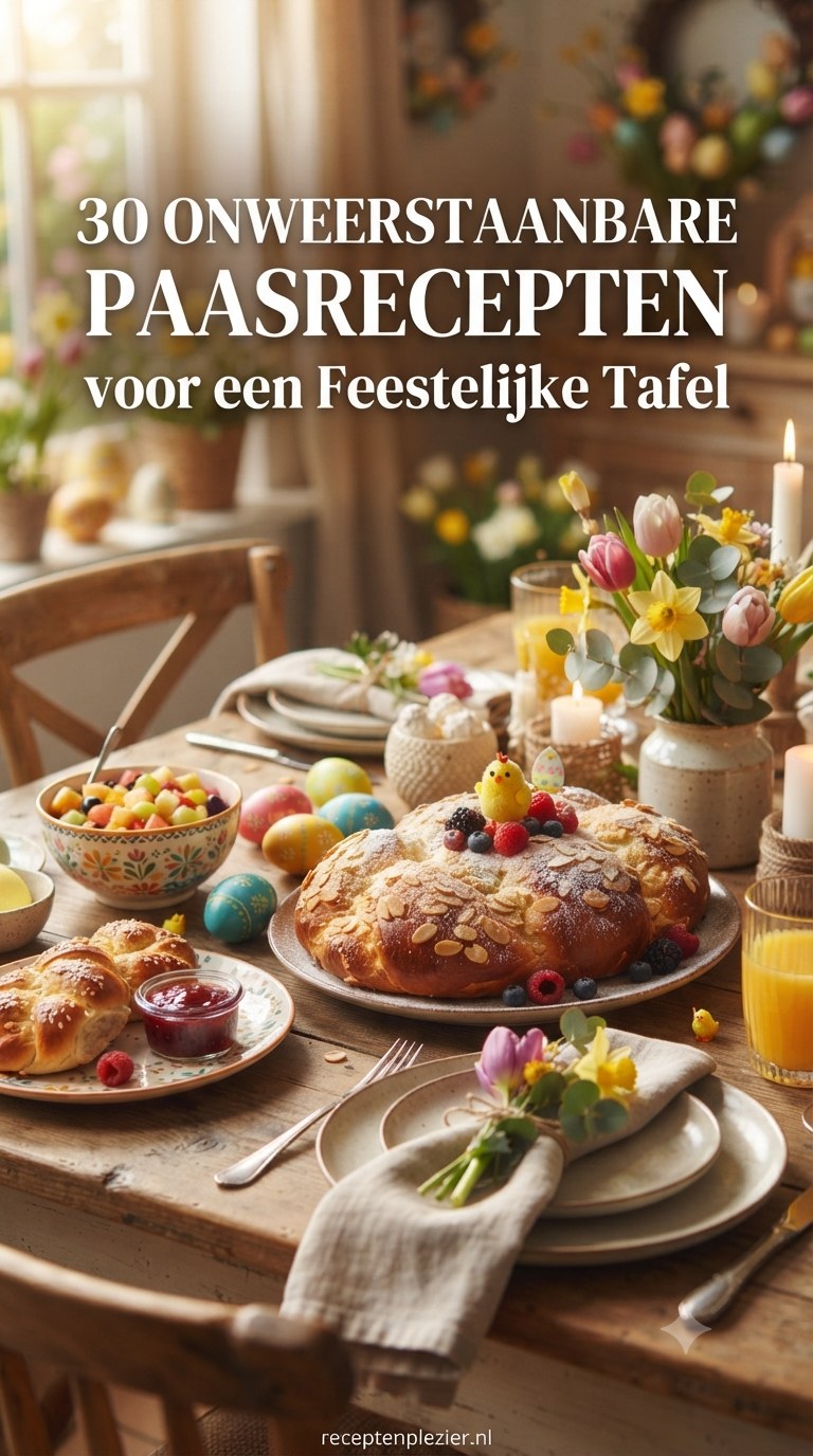 30 Onweerstaanbare Paasrecepten voor een Feestelijke Tafel