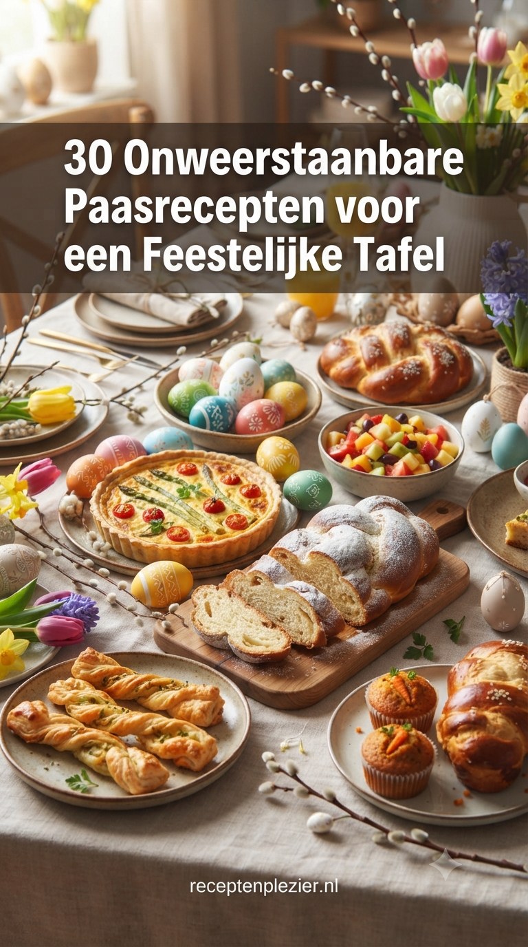 30 Onweerstaanbare Paasrecepten voor een Feestelijke Tafel