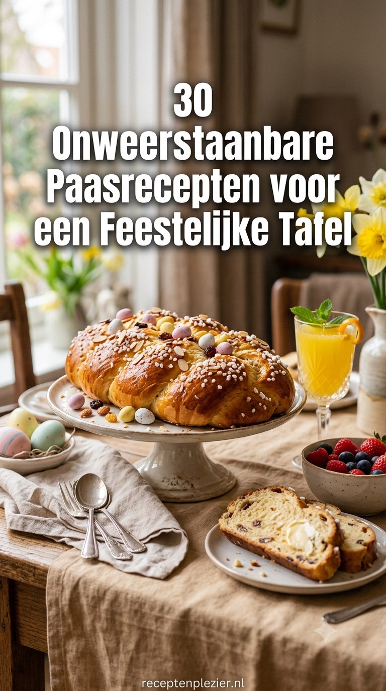 30 Onweerstaanbare Paasrecepten voor een Feestelijke Tafel