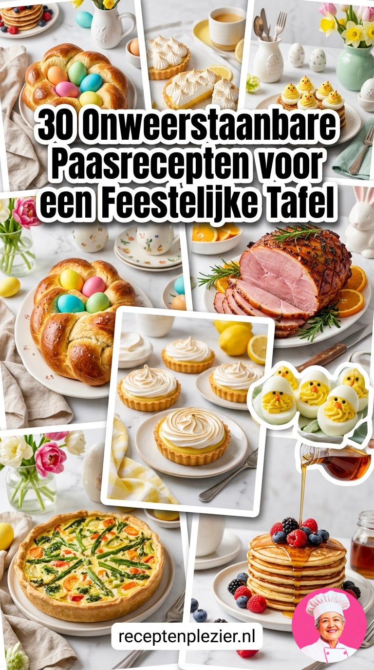 30 Onweerstaanbare Paasrecepten voor een Feestelijke Tafel
