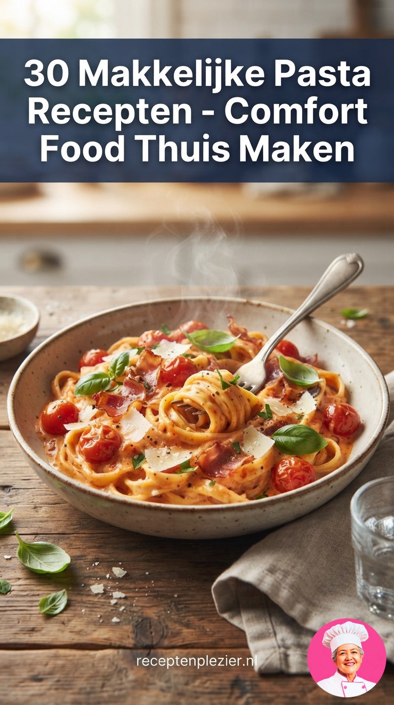30 Makkelijke Pasta Recepten - Comfort Food Thuis Maken
