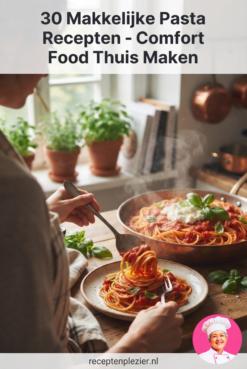 30 Makkelijke Pasta Recepten - Comfort Food Thuis Maken