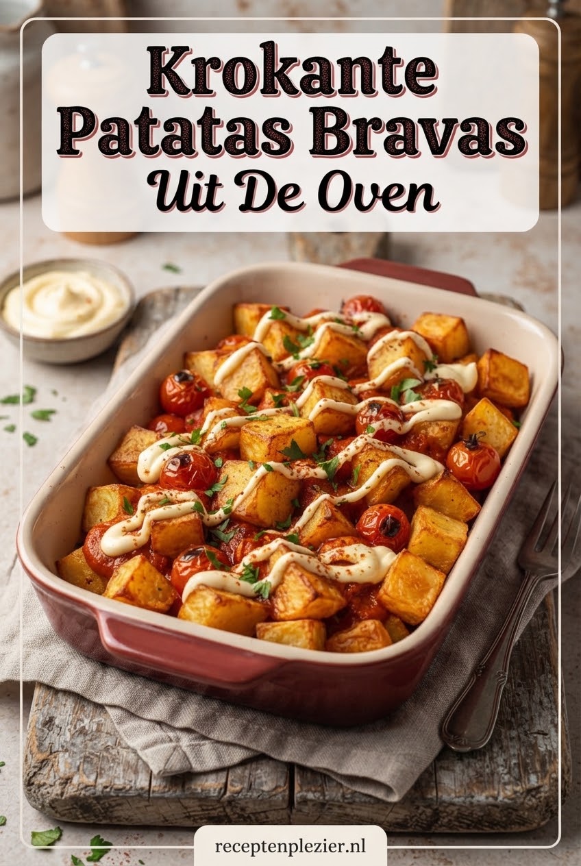Krokante Patatas Bravas Uit De Oven