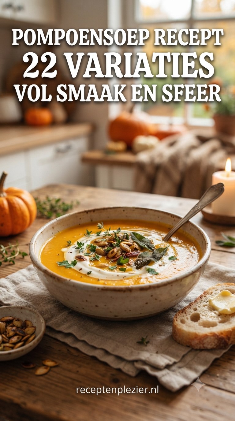Pompoensoep Recept - 22 Variaties Vol Smaak En Sfeer